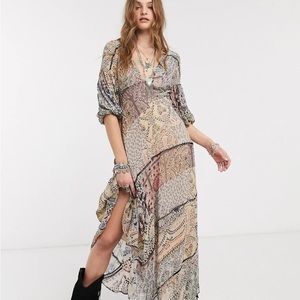 MOROCCAN DREAM PRINTED MAXI DRESS-MULTI free people